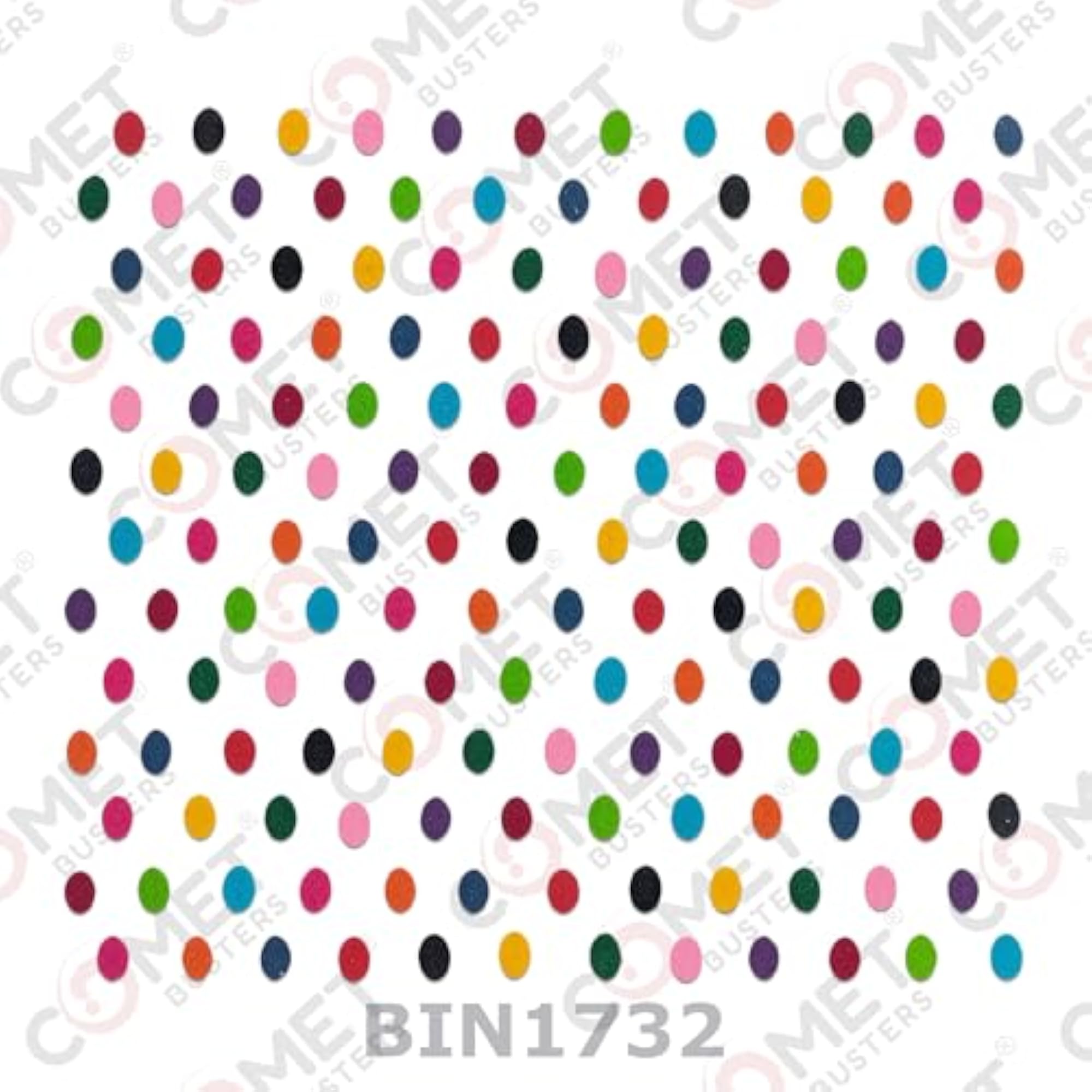 Oval Basic Velvet Bindis, Traditional Accessory